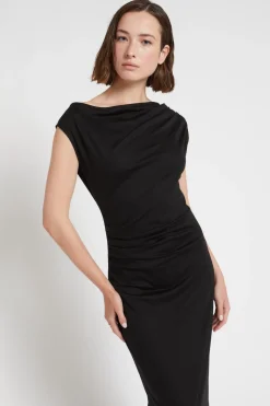 Mittellanges Jerseykleid