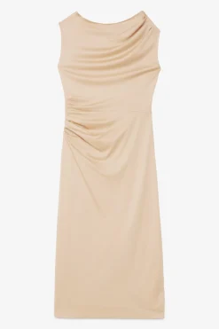 Mittellanges Jerseykleid