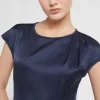 Mittellanges Viskosekleid