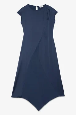 Mittellanges Viskosekleid