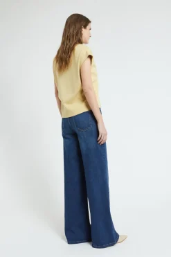 Palazzo-Hose aus Jeans