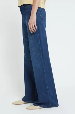 Palazzo-Hose aus Jeans