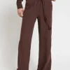 Palazzo-Hose aus Leinen