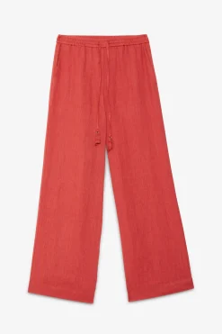 Palazzo-Hose aus Leinen