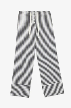 Palazzo-Hose aus Leinen