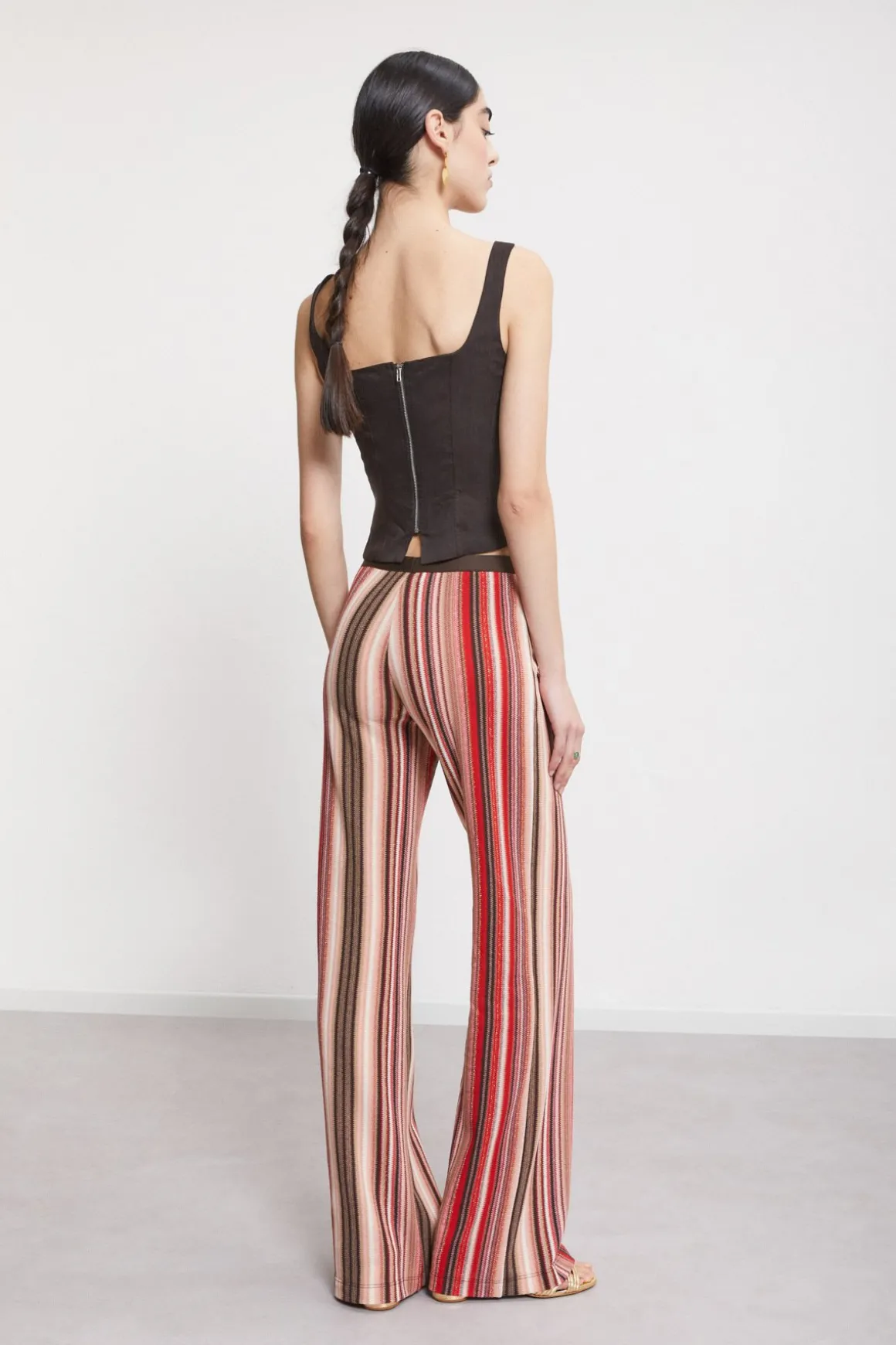Palazzo-Hose aus Strick