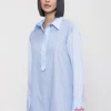Patchworkbluse aus Baumwolle