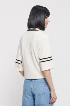 Poloshirt aus Viskose