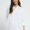 Popelinebluse