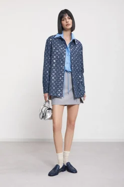 Popelinebluse