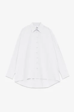 Popelinebluse