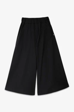 Popelinehose im Culotte-Stil