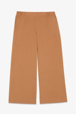 Popelinehose im Culotte-Stil