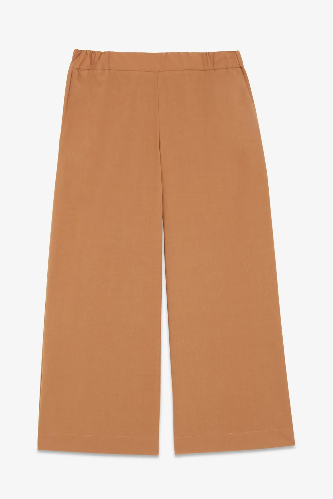 Popelinehose im Culotte-Stil