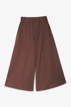 Popelinehose im Culotte-Stil