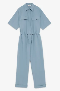 Popeline-Jumpsuit
