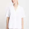 Popelineshirt
