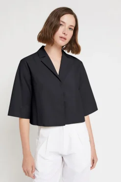 Popelineshirt