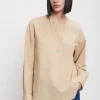 Popelineshirt