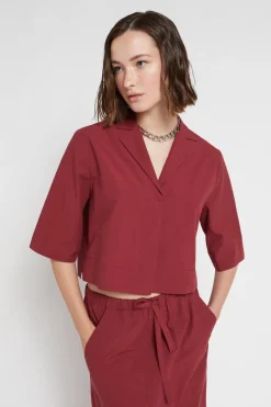 Popelineshirt