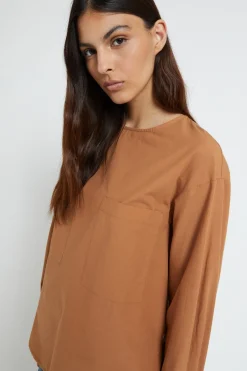 Popelineshirt