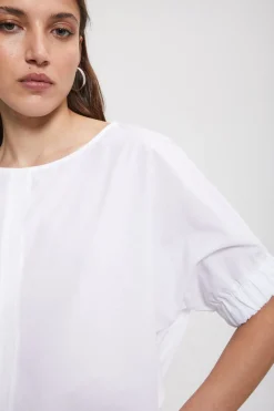Popelineshirt