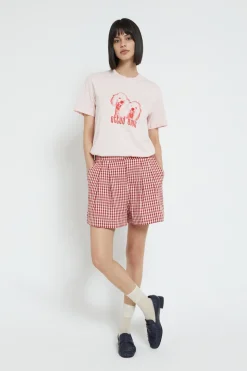 Popeline-Shorts