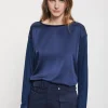 Seiden-/Viskoseshirt