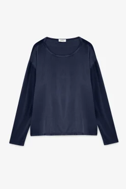 Seiden-/Viskoseshirt