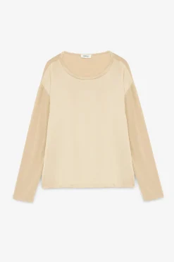 Seiden-/Viskoseshirt