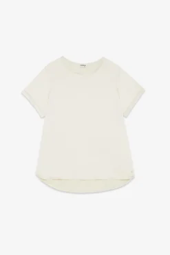Seiden-/Viskose-T-Shirt