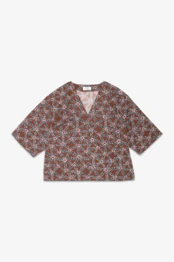 Shirt aus bedruckter Baumwolle