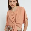 Shirt aus Seidenmischgewebe