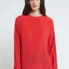 Shirt aus Seidenmischgewebe