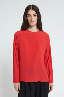 Shirt aus Seidenmischgewebe