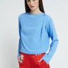 Shirt aus Seidenmischgewebe