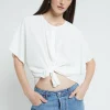 Shirt aus Seidenmischgewebe