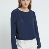 Shirt aus Seidenmischgewebe