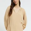 Shirt aus Seidenmischgewebe
