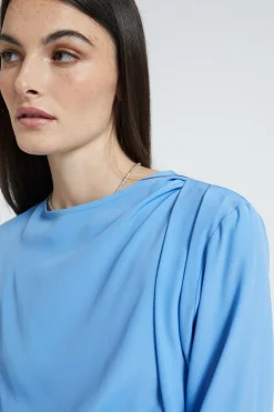 Shirt aus Seidenmischgewebe
