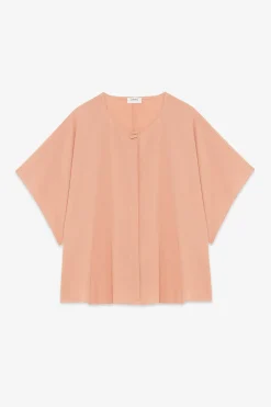 Shirt aus Seidenmischgewebe