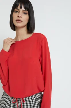 Shirt aus Seidenmischgewebe