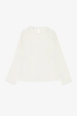 Shirt aus Seidenmischgewebe