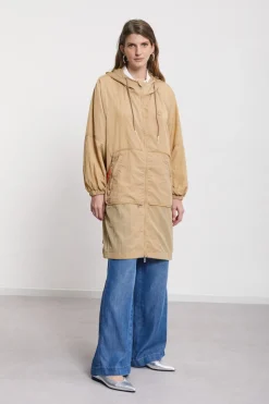 Superleichte mittellange Windjacke