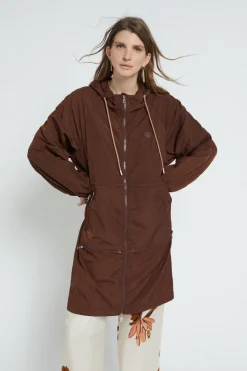 Superleichte mittellange Windjacke