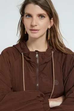 Superleichte mittellange Windjacke