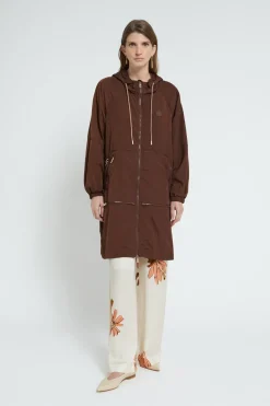 Superleichte mittellange Windjacke