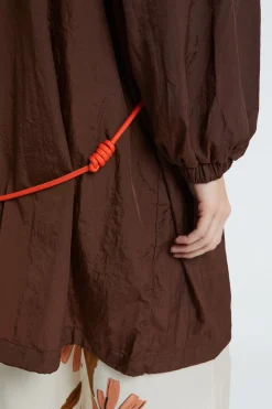 Superleichte mittellange Windjacke