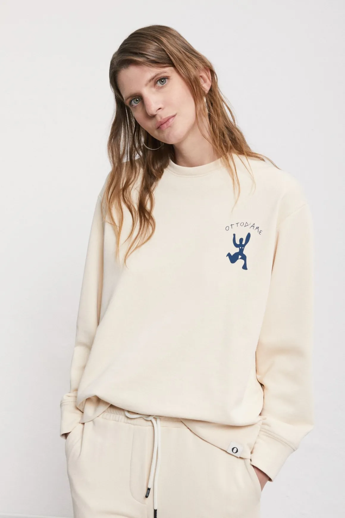Sweatshirt aus Baumwolle