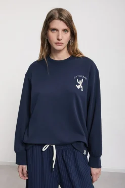 Sweatshirt aus Baumwolle